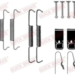 Zestaw akcesoriów, szczęki hamulcowe hamulca postojowego QUICK BRAKE 105-0027 Super okazja