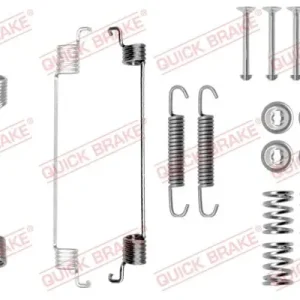 Zestaw akcesoriów, szczęki hamulcowe QUICK BRAKE 105-0672 Tylko dziś