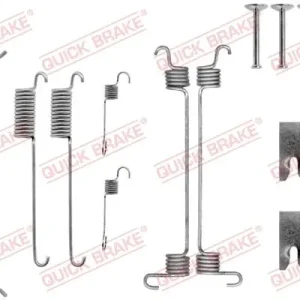 Zestaw akcesoriów, szczęki hamulcowe QUICK BRAKE 105-0731 Zniżka
