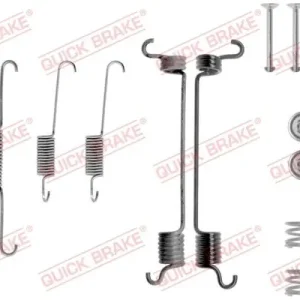 Zestaw akcesoriów, szczęki hamulcowe QUICK BRAKE 105-0741 Wysoka jakość