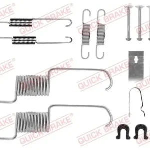Zestaw akcesoriów, szczęki hamulcowe QUICK BRAKE 105-0743 Bezpieczne zakupy