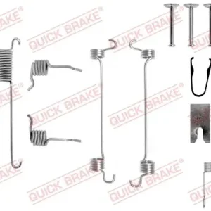 Hit cenowy Zestaw akcesoriów, szczęki hamulcowe QUICK BRAKE 105-0751