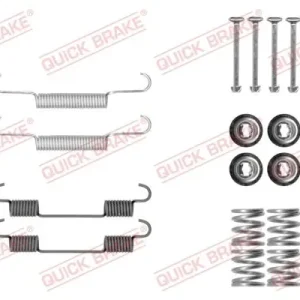 Zestaw akcesoriów, szczęki hamulcowe hamulca postojowego QUICK BRAKE 105-0897 Wysoka jakość