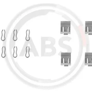Zestaw akcesoriów, klocki hamulcowe A.B.S. 1055Q Obniżka ceny