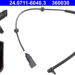 Bezpieczna płatność Czujnik, prędkość obrotowa koła ATE 24.0711-6040.3