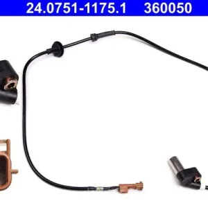 Bezpieczna płatność Czujnik, prędkość obrotowa koła ATE 24.0751-1175.1