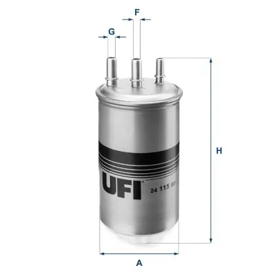 Filtr paliwa UFI 24.115.00 Wyprzedaż