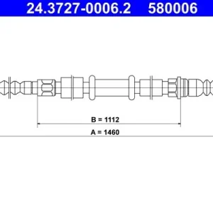 Cięgło, hamulec postojowy ATE 24.3727-0006.2 Niska cena