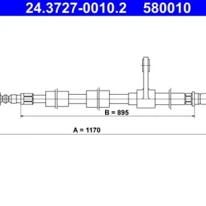 Cięgło, hamulec postojowy ATE 24.3727-0010.2 Promocja