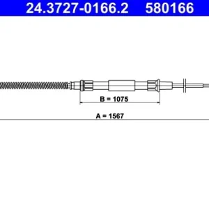 Cięgło, hamulec postojowy ATE 24.3727-0166.2 Oferta