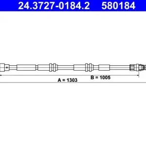 Bezpieczna płatność Cięgło, hamulec postojowy ATE 24.3727-0184.2