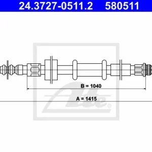 Cięgło, hamulec postojowy ATE 24.3727-0511.2 Najlepsza cena