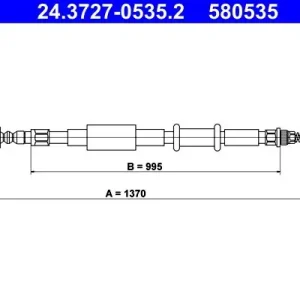 Cięgło, hamulec postojowy ATE 24.3727-0535.2 Wybór klientów