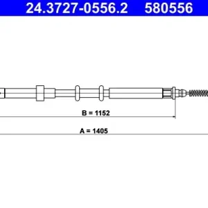 Bezpieczne zakupy Cięgło, hamulec postojowy ATE 24.3727-0556.2