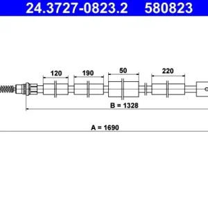 Zamów dziś Cięgło, hamulec postojowy ATE 24.3727-0823.2