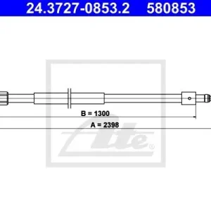 Cięgło, hamulec postojowy ATE 24.3727-0853.2 Super okazja