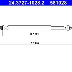 Cięgło, hamulec postojowy ATE 24.3727-1028.2 Dodaj do koszyka