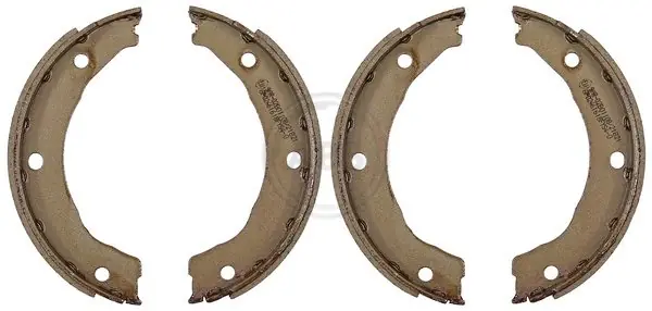 Zestaw szczęk hamulcowych, hamulec postojowy A.B.S. 8965 Do wyczerpania zapasów