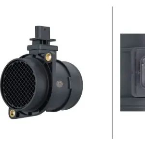 Bezpieczne zakupy Przepływomierz masowy powietrza HELLA 8ET 358 166-651