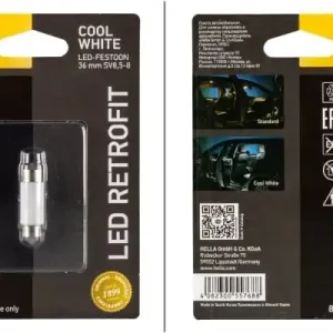 Bezpieczna płatność Żarówka, oświetlenie wnętrza HELLA 8GL 178 560-561