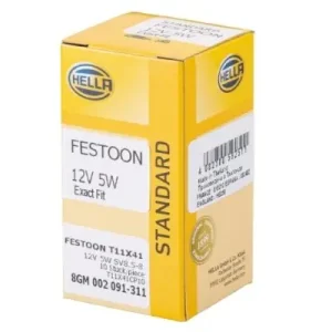 Zamów teraz Żarówka, oświetlenie tablicy rejestracyjnej HELLA 8GM 002 091-311