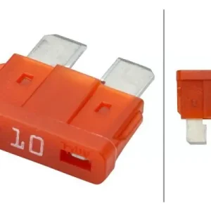 Tylko do końca tygodnia BEZPIECZNIK PLASKI UNI LED 10A CZERWONY