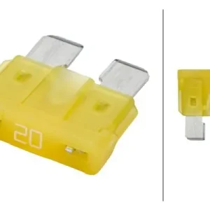 Tani BEZPIECZNIK PLASKI UNI 20A ZOLTY