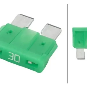 Wyjątkowa oferta BEZPIECZNIK PLASKI UNI 30A ZIELONY