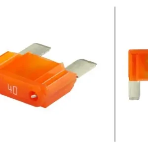 BEZPIECZNIK PLASKI MAXI 40A POMARANCZ Łatwy zwrot