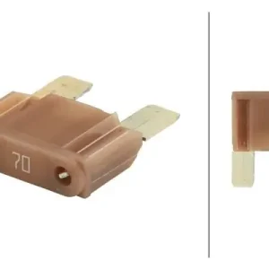 BEZPIECZNIK PLASKI MAXI 70A BRAZOWY Darmowa dostawa