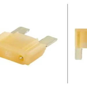 BEZPIECZNIK PLASKI MAXI 80A BIALY Szybka dostawa