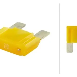 BEZPIECZNIK PLASKI MAXI 20A ZOLTY Wysoka jakość