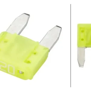 BEZPIECZNIK PLASKI MINI 20A ZOLTY Wyjątkowa oferta