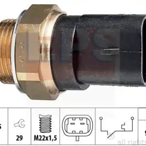 Zniżka Sklep Wazcar  Karta produktu: EPS 1.850.031 EPS Włącznik wentylatora