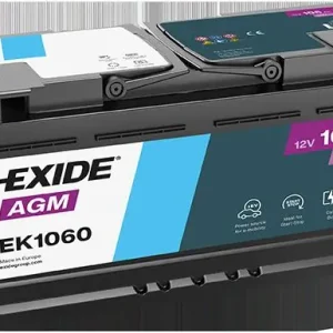 Zniżka Sklep Wazcar  Karta produktu: EXD EK1060 EXIDE AKUMULATOR 106AH/950A 12V P+ START-STOP PLUS AGM (!)