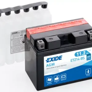 Zniżka Sklep Wazcar  Karta produktu: EXD ETZ14-BS EXIDE AKUMULATOR 11AH/210A 12V L+ / MOTOCYKLE (!)