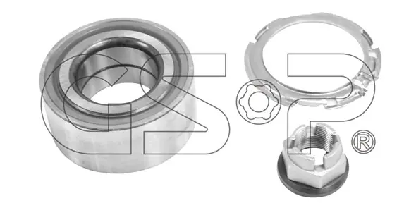 ŁOŻYSKO, ZESTAW NAPRAWCZY PIASTY NISSAN Okazja