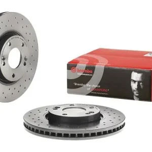 Tarcza hamulcowa BREMBO 09A5322X 517122L500 HYUNDAI I30  07 Promocja