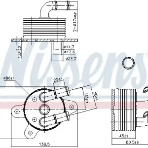 CHŁODNICA OLEJU MAZDA Oferta limitowana