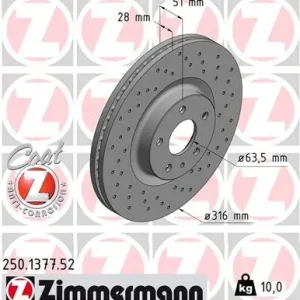 TARCZA HAMULC. FORD MONDEO  14- Popularny
