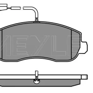 Rabat KLOCKI HAMULC. P.OPEL MOVANO MASTER10- PRZÓD+CZU