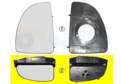 Dodaj do koszyka WKŁAD LUSTERKA VAN WEZEL 1747834 71716697 CITROEN PEUGEOT FIAT