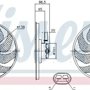 WENTYLATOR OPEL Okazja