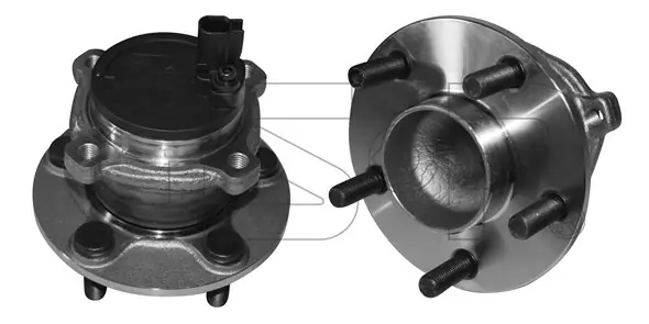ŁOŻYSKO, ZESTAW NAPRAWCZY PIASTY GSP 9400084 VKBA3661 FORD Ograniczona ilość
