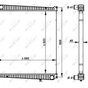 CHŁODNICA SILNIKA RENAULT Niska cena