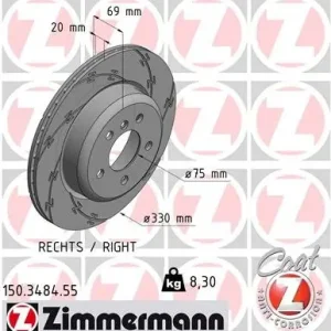 Sprawdź teraz TARCZA HAMULC. BMW 5 F10  10-  PT