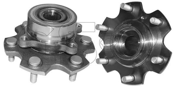 Darmowy zwrot ŁOŻYSKO, ZESTAW NAPRAWCZY PIASTY GSP 9330006 MR455620 MITSUBISHI