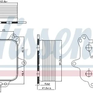 CHŁODNICA OLEJU CITROEN Super okazja