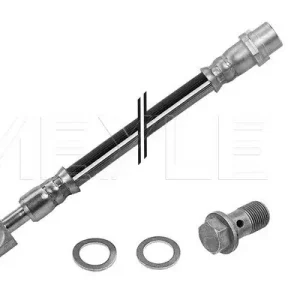 PRZEWÓD HAMULCOWY GIĘTKI AUDI A4  00-08 TYŁ +ŚRUBA Dodaj do koszyka